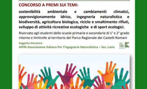 “Io l’ambiente dei laghi lo salvo così”: il concorso rivolto agli studenti delle scuole di Albano Laziale.