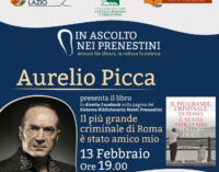 Roma, il criminale, l’amicizia: “In ascolto nei Prenestini” ospita Aurelio Picca