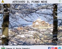 MONTE COMPATRI – FREDDO E NEVE IN ARRIVO. ATTIVATO IL COC PER L’EMERGENZA METEO