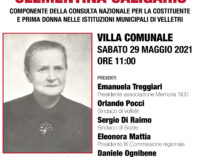 Velletri – Cerimonia di intitolazione Piazzale Villa Comunale