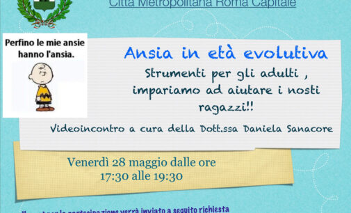 ANSIA IN ETA’ EVOLUTIVA