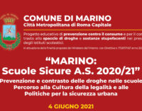 Evento conclusivo del progetto MARINO SCUOLE SICURE 2020/2021