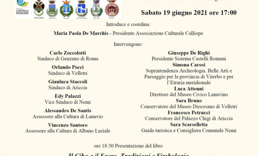 il 19 giugno a Genzano “Il turismo ai Castelli Romani”, prospettive di rilancio