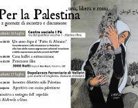 VELLETRI – PER LA PALESTINA: due giornate di incontro e discussione