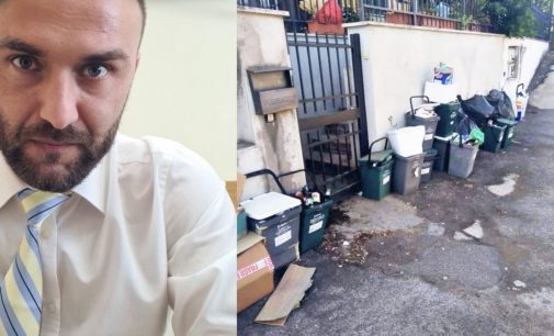 Pavona-Castel Gandolfo, piccole discariche davanti alle abitazioni