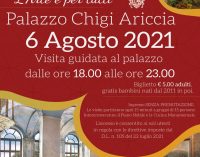 Palazzo Chigi in Ariccia – “Una notte a Palazzo”