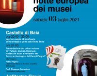 Notte Europea dei Musei 2021, il 3 luglio aperture serali  al Castello di Baia e Anfiteatro di Pozzuoli