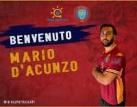 Altro rinforzo per la Lupa Frascati, che ufficializza la firma di Mario D’Acunzo per la stagione 2021-2022.
