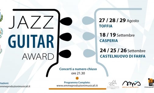 AL VIA IL “JAZZ GUITAR AWARD”