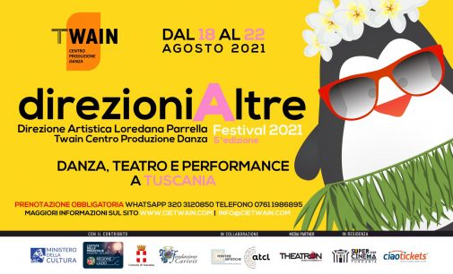 direzioniAltre Festival 2021 – TWAIN Centro Produzione Danza