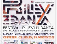 FESTIVAL RILIEVI In DANZA 2021 – I Edizione  22 luglio – 25 agosto | Cerveteri (RM)