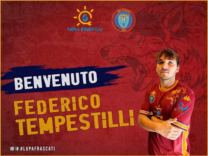 Federico Tempestilli, nuovo calciatore della prima squadra di Eccellenza.