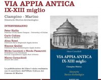 Presentazione del libro “Via Appia Antica IX – XIII miglio…Itinerario Storico – Archeologico”: perché la regina viarum resti ‘viva’