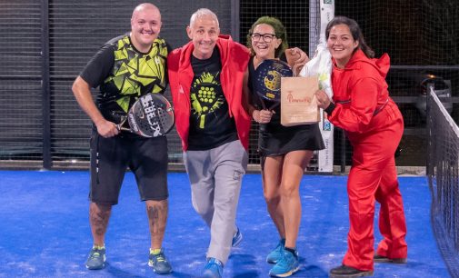 La Madonnella (padel), un torneo “da paura”: Toracchi e la Troiani vincono nel doppio misto in maschera