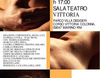 INIZIATA LA STAGIONE TEATRALE ALLA SALA VITTORIA A MARINO