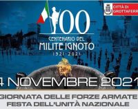 4 NOVEMBRE 2021, L’OMAGGIO DI GROTTAFERRATA 