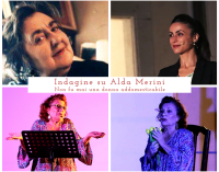 INDAGINE SU ALDA MERINI: NON FU MAI UNA DONNA ADDOMESTICABILE – Domenica 21 novembre Teatro Guanella- Milano