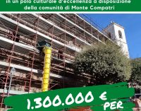 MONTE COMPATRI – PALAZZO ALTEMPS, ARRIVANO 1.300.000 EURO DI FONDI PNRR PER LA RIQUALIFICAZIONE