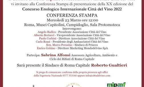 XX edizione Concorso Enologico Internazionale Città del Vino 2022