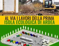 INIZIATI I LAVORI DELLA PRIMA ISOLA ECOLOGICA DI ARDEA