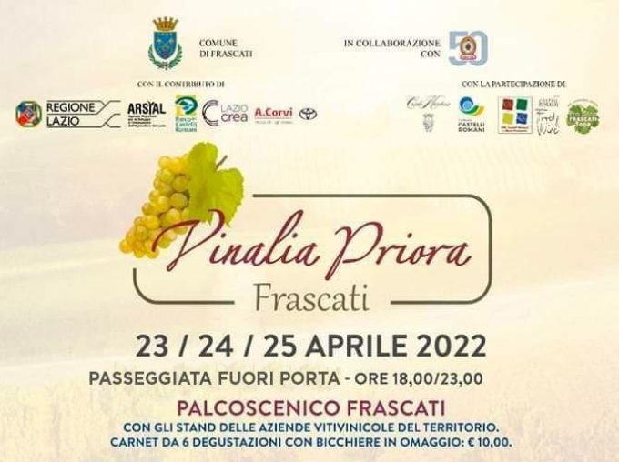 Con la manifestazione Vinalia Priora alla scoperta del Frascati Superiore Docg