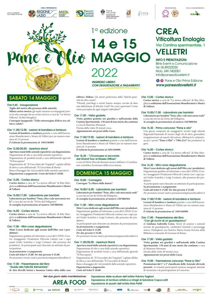 VELLETRI – “PANE E OLIO”