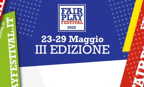 Al via la III edizione del Fair play Festival dal 23 al 29 maggio a Cernusco sul Naviglio