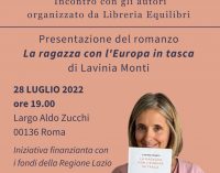 “La ragazza con l’Europa in tasca”, la presentazione a Roma il 28 luglio