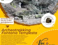 Archeotrekking a Fontan Tempesta sabato 23 luglio