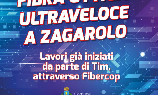 TIM: ATTRAVERSO FIBERCOP PORTA LA FIBRA OTTICA ULTRAVELOCE A ZAGAROLO