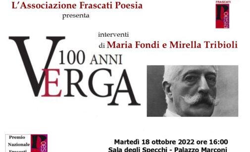 FRASCATI – I 100 ANNI DI VERGA