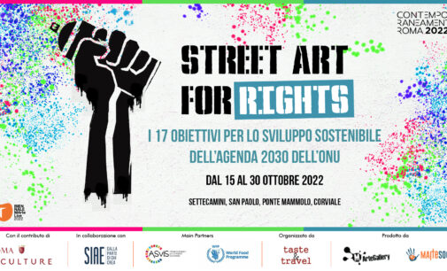 Il festival Street Art for RIGHTS nell’ambito della Biennale MArteLive