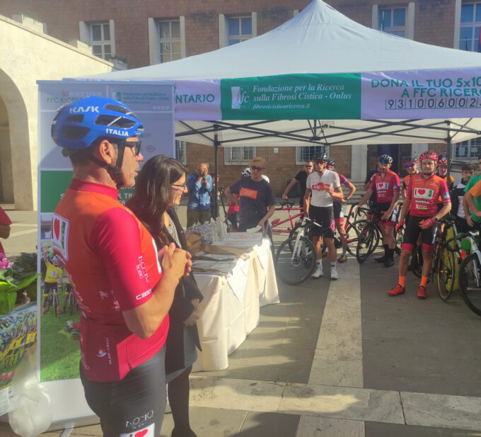 Tappa a Pomezia per il 10° Bike Tour FFC Ricerca