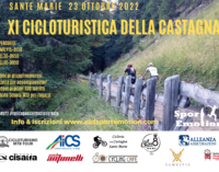 Torna la Cicloturistica della Castagna, XI edizione con due giorni di sport tra borghi e boschi di Sante Marie