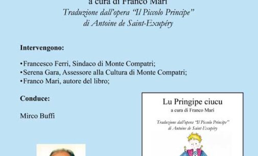 “Lu Pringipe ciucu” a cura di Franco Mari