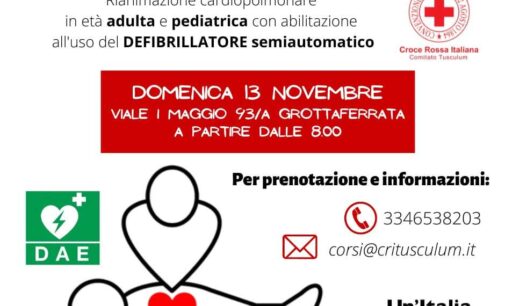 Grottaferrata – Installati i primi defibrillatori sul territorio