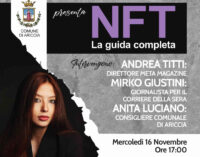 Presentazione “NFT – Guida Completa” di Amelia Tomasicchio ad Ariccia