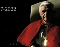 PAPA BENEDETTO XVI è morto  Velletri e la Diocesi perdono il 14°Cardinale Vescovo eletto al Soglio di Pietro