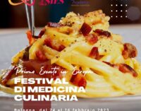 Medicina Culinaria: al via il primo Festival in Europa