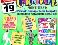 TORNA IL CARNEVALE MONTICIANO, SARÀ FESTA DOPO ANNI DI ASSENZA