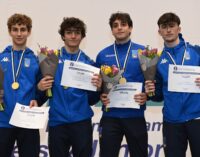 Frascati Scherma: Reale, Ottaviani e Berretta si laureano campioni europei a squadre Cadetti