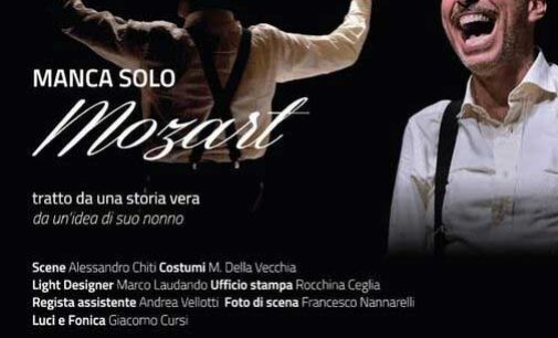 U.S. Teatro Rocca di Papa – MARCO SIMEOLI in MANCA SOLO MOZART