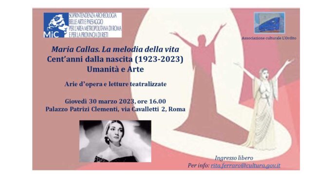 Maria Callas. La melodia della vita 