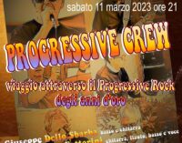 Sabato 11 al Teatro Bernini, musica con i “Progressive Crew”   