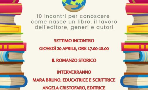 “Il romanzo storico”: giovedì 20 aprile il settimo incontro della serie “Leggere ti fa guardare lontano” nel Municipio XI