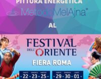 la Pittura Energetica vi aspetta al Festival dell’Oriente di Roma!