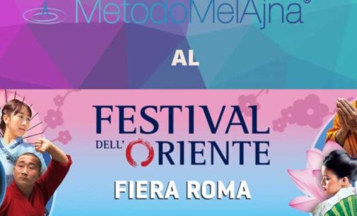 la Pittura Energetica vi aspetta al Festival dell’Oriente di Roma!