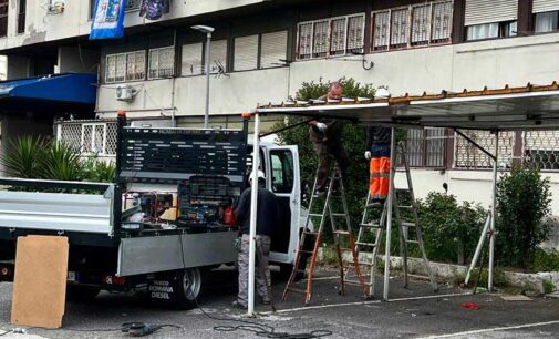 TOR BELLA MONACA, IN VIA DELL’ARCHEOLOGIA SMANTELLATE TETTOIE ABUSIVE