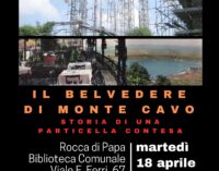 DIBATTITO PUBBLICO sul BELVEDERE DI MONTE CAVO