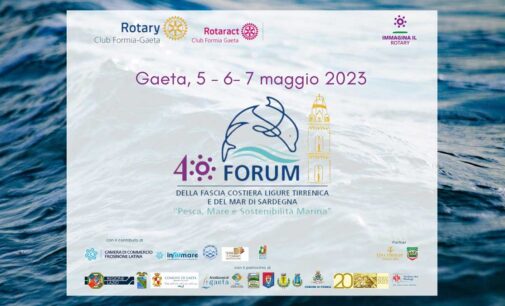 40° Forum della Fascia Costiera Ligure, Tirrenica e del Mar di Sardegna